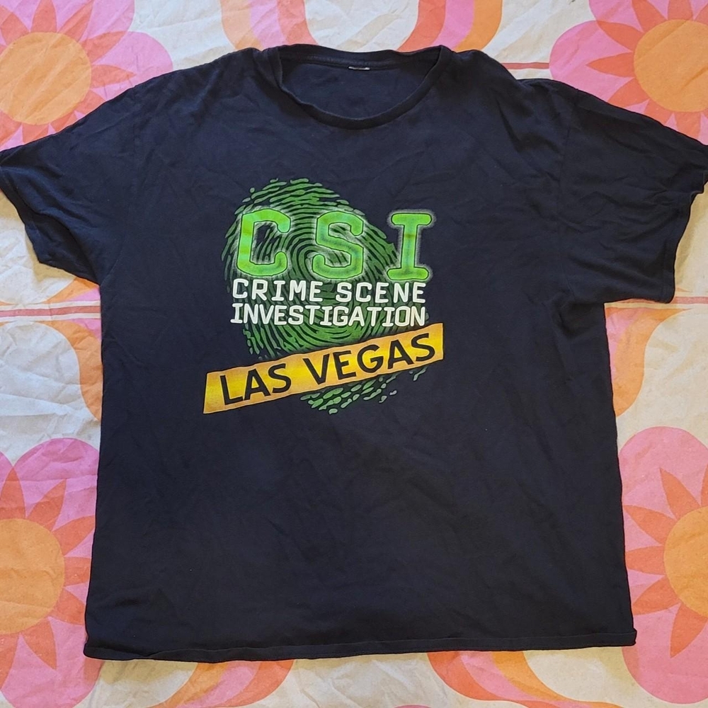 CSI Las Vegas Black T-Shirt